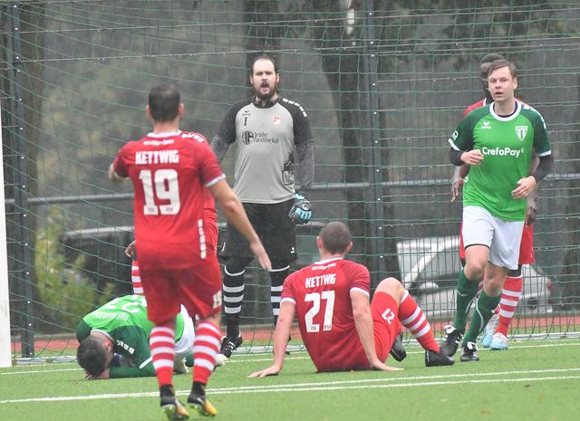 FSV-Torwart Max Heining konnte (fast) alle Haarzopfer Chancen vereiteln.
Foto: Bangert