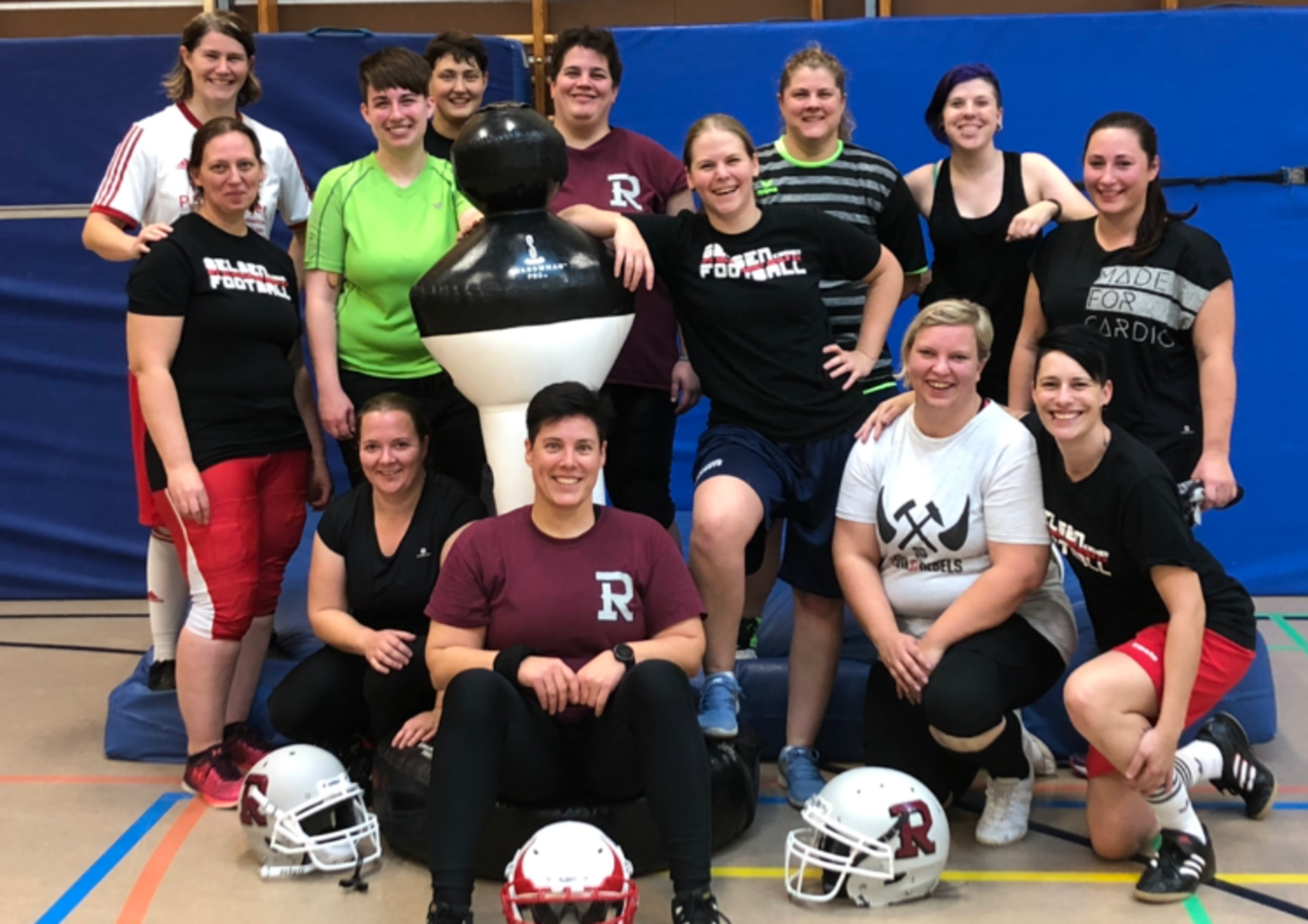 Trainingswochenende ein voller Erfolg Bochum Rebels sind zufrieden