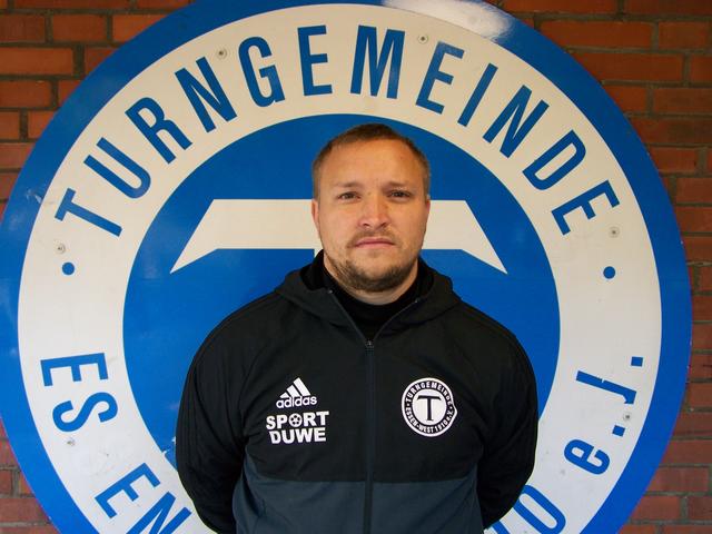 Stefan Weyers, Trainer der Bambinis der Tgd. Essen - West Saison 2019/20