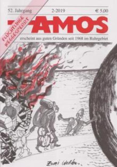In der Ausgabe Nr. 2/2019 der seit 50 Jahren erscheinenden Ruhrgebietszeitschrift AMOS haben sieben Autoren des Halterner „Forum für Demokratie, Respekt und Vielfalt“ unter dem Schwerpunkt-Thema „Flüchtlinge weggesperrt“ kritische Beiträge über die zentrale Unterbringung der Flüchtlinge veröffentlicht: Friedrich Halfmann, Dr. Marion Lillig, Prof. Werner Nienhüser, Theo Haggeney, David Schütz, Hermann Döbber und Gerrit Warsen.