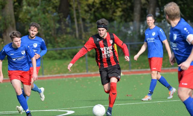 David Lüttenberg konnte gegen Werden ausgleichen.
Foto: Bangert