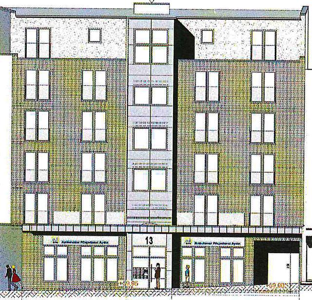 Architektonisch ansprechend wird sich der Neubau Sandstraße 13 am Rande der Gladbecker Innenstadt nach seiner Fertigstellung präsentieren.