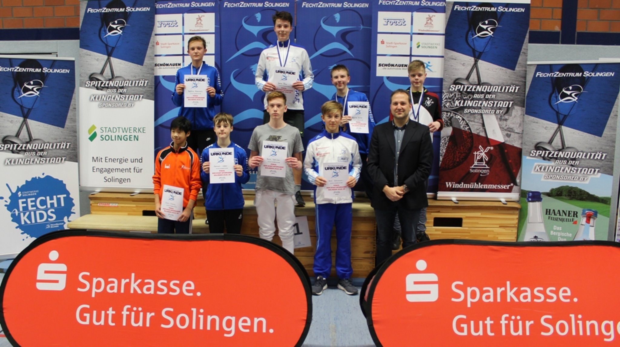Solinger Fechtturnier 2019: Jarnu Pelz gewinnt Gold - Hilden - Lokalkompass.de