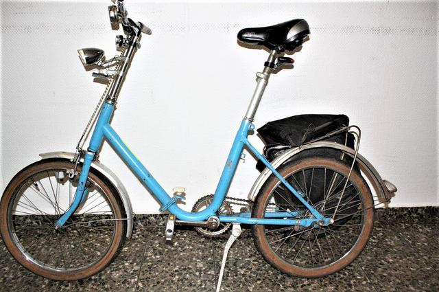 Mit diesem Fahrrad verunglückte der Unbekannte.