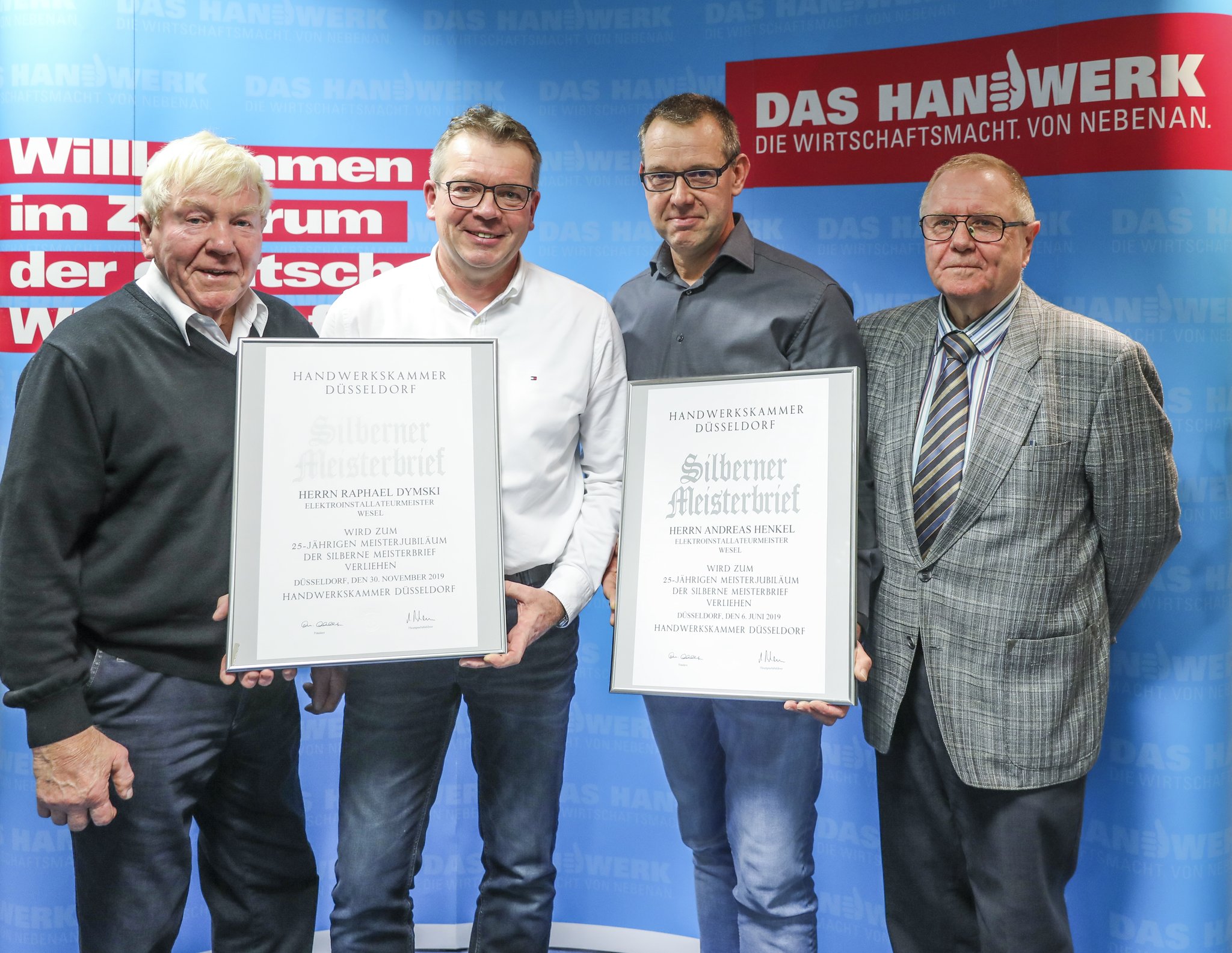 Zwei neue Silber-Meister im Elektro-Handwerk - Lokalkompass.de