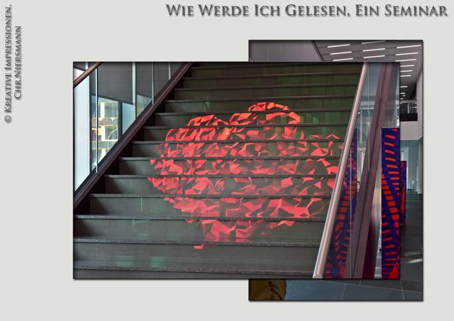 Eyecatcher Treppe III Tanz der Kristalle ... 

Wie werde ich gelesen? Ein Lokalkompass Workshop mit Jens Steinmann | Foto: © Kreative Impressionen, Chr. Niersmann