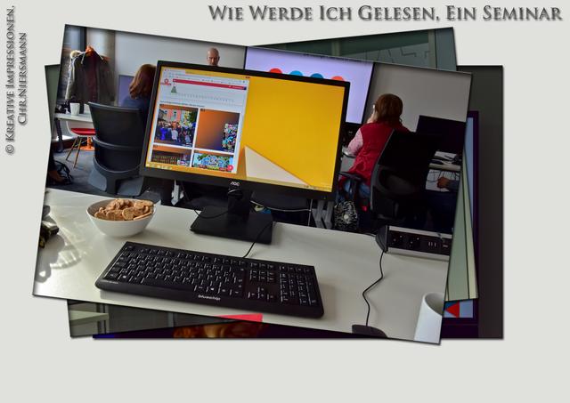 Workshoparbeitsplatz :-D ... 

Wie werde ich gelesen? Ein Lokalkompass Workshop mit Jens Steinmann | Foto: © Kreative Impressionen, Chr. Niersmann