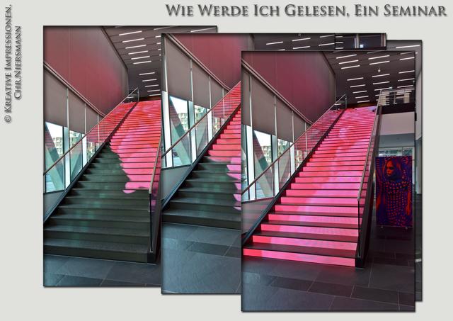 Eyecatcher Treppe VII Red Flood IV 

Wie werde ich gelesen? Ein Lokalkompass Workshop mit Jens Steinmann | Foto: © Kreative Impressionen, Chr. Niersmann