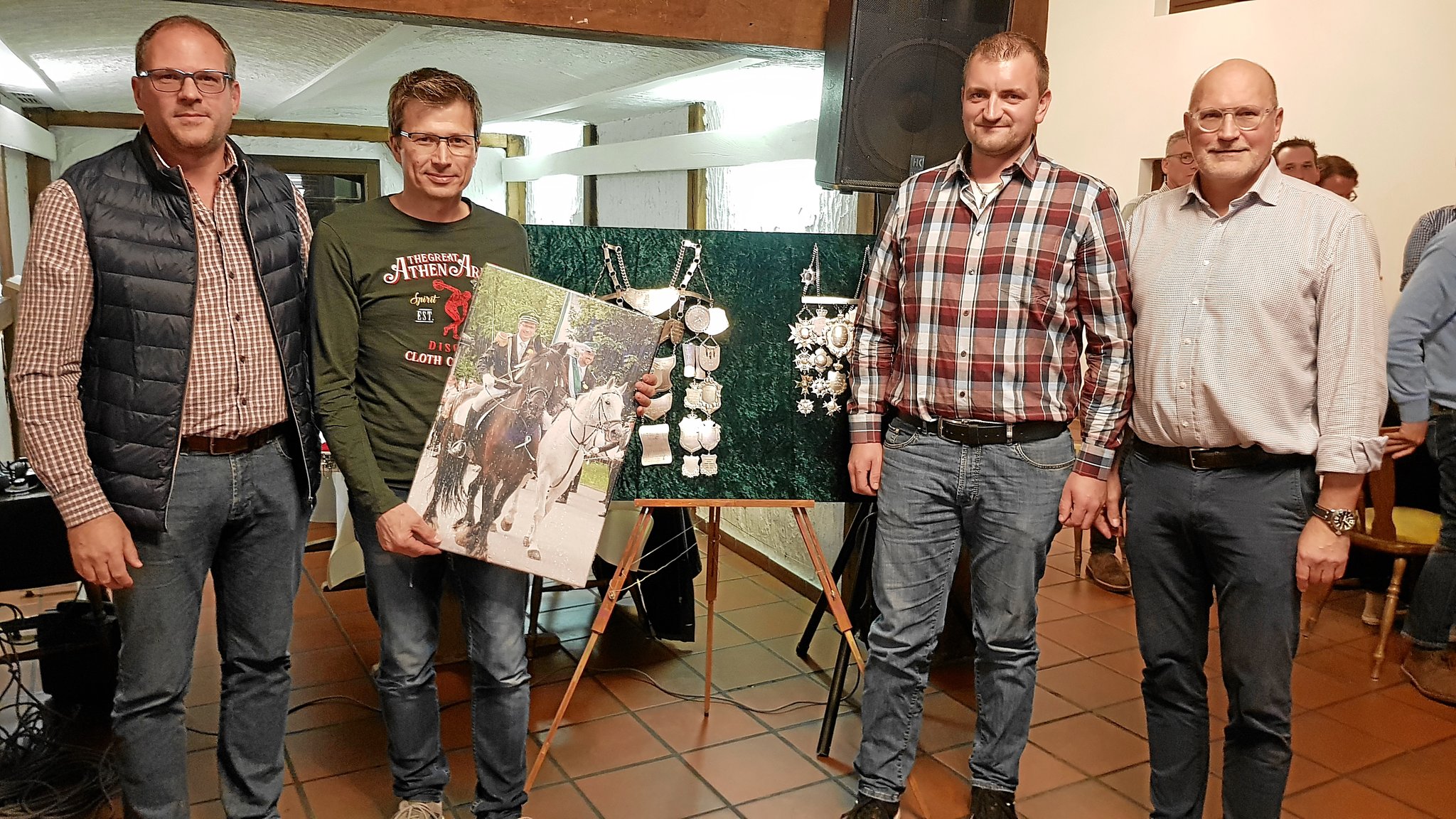 Johannes Kemna ist Ehrenoffizier: Herbstversammlung der Schützen in Dorf Hervest - Lokalkompass.de