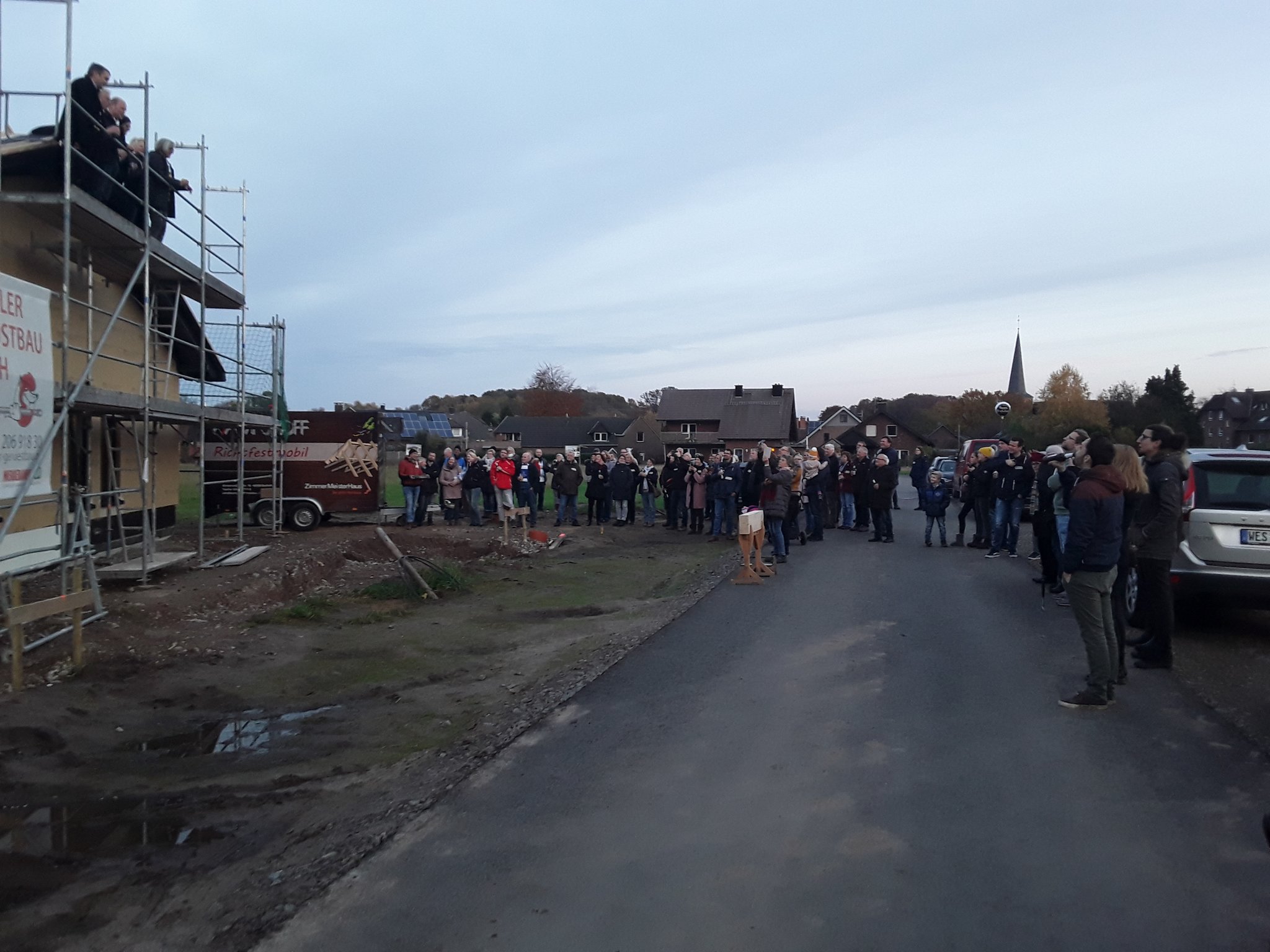 Richtfest(e) imBrüner Neubaugebiet - Hamminkeln - Lokalkompass.de