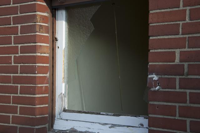 Pech gehabt: Hinter dem kleinen Fenster im Erdgeschoss ging es nur in den Keller. | Foto: Meißner