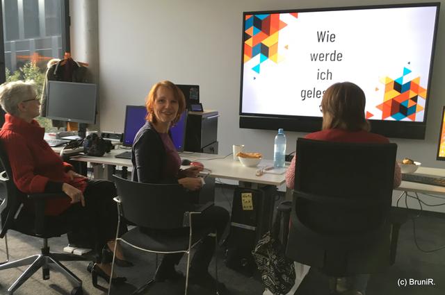 Sarina freut sich schon...