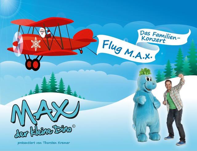Max, der kleine Dino, dürfte vor allem die jungen Besucher mit seiner Show begeistern. Foto: Veranstalter