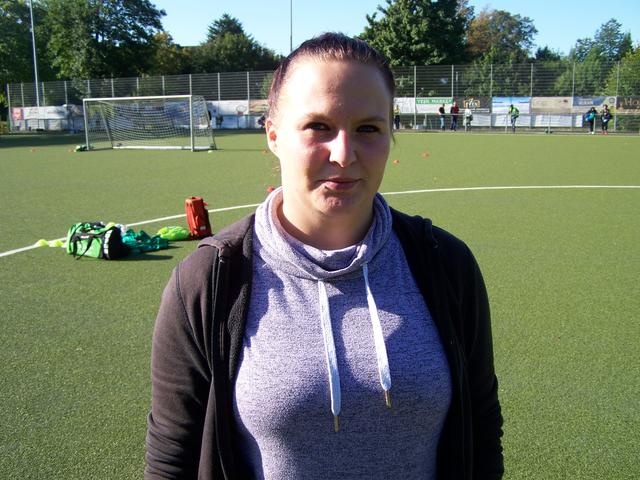 Jessica Piorr, Trainerin der 2. Bambini Mannschaft von SC Phönix Essen
