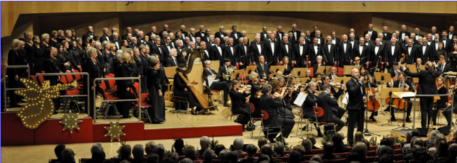 Halleluja! Das 65. Weihnachtskonzert der Essener Polizei 2019 jubelt...