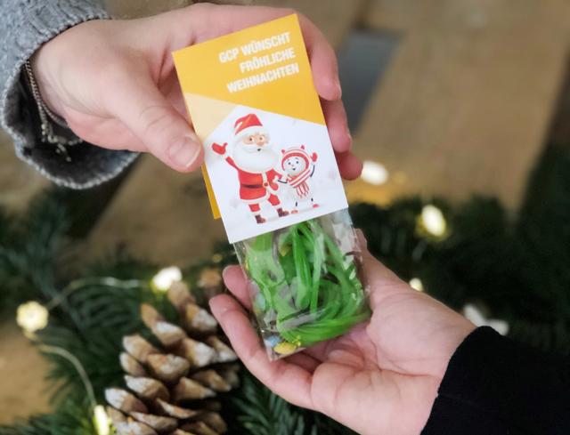 Vom Nikolaus gab es eine kleine Überraschung.