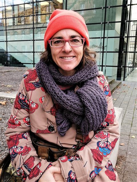 Es war zwar kalt, aber sonnig, als Katja Bohnet auf Recherchetour unterwegs war.
