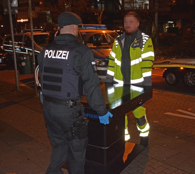 Illegale Glücksspielautomaten beschlagnahmt.