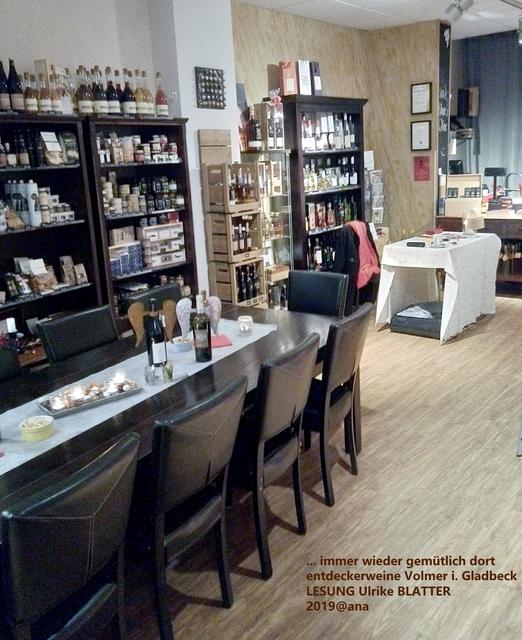 einladend und optimal auch für Lesungen :-)