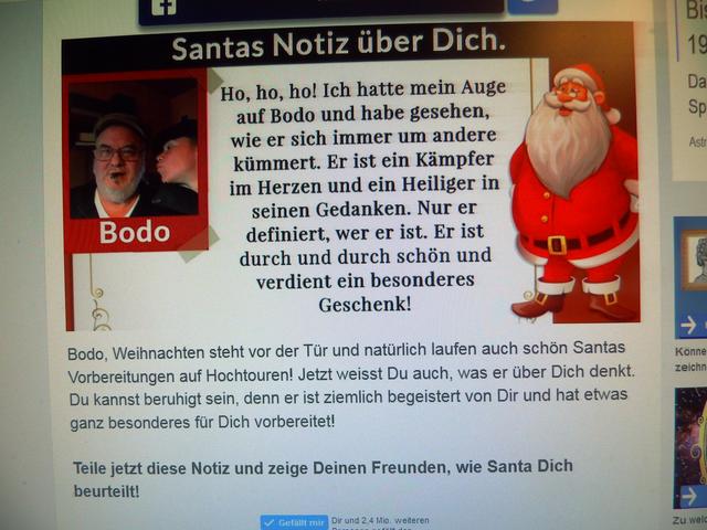 ich galube...er hat das immer schon gewusst...