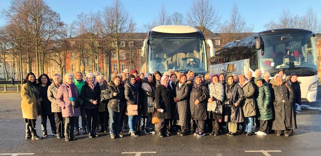 Für 50 Frauen ging es im Reisebus nach Münster.