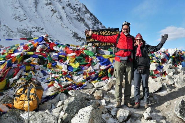 Annette Wozny-Koepp und Hansi Koepp haben in Nepal viel erlebt.
Fotos: privat