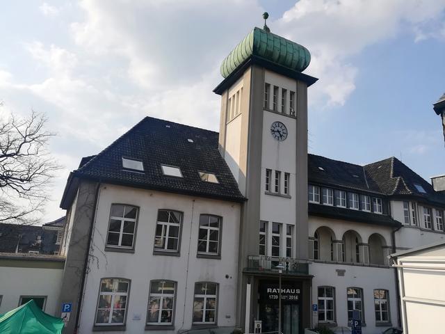 Das Herdecker Rathaus hat zwischen den Feiertagen geschlossen. Foto: Archiv