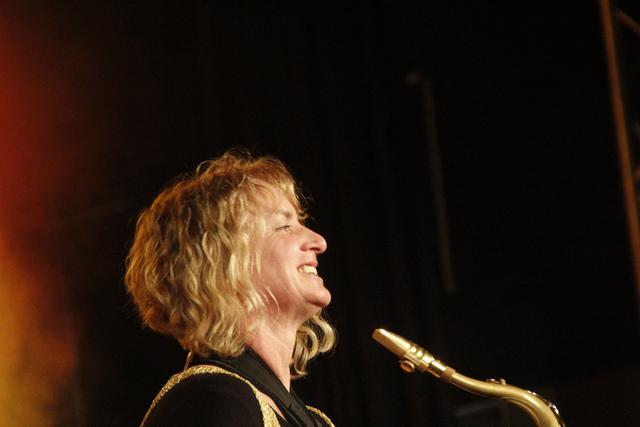 Saxophonistin Britta | Foto: K. Rath-Afting