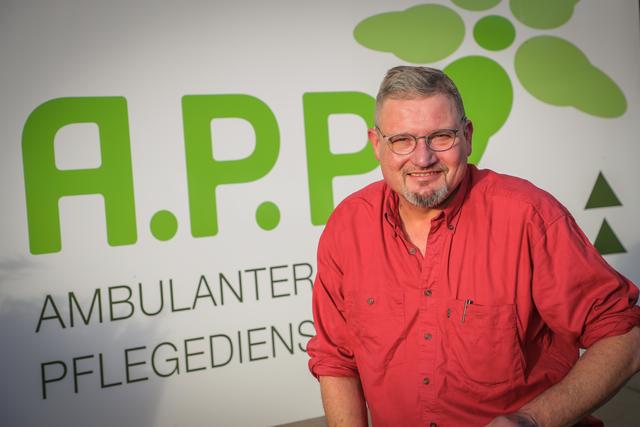 "Würde am Ende des Lebens": Palliativpfleger Klemens Hartinger.