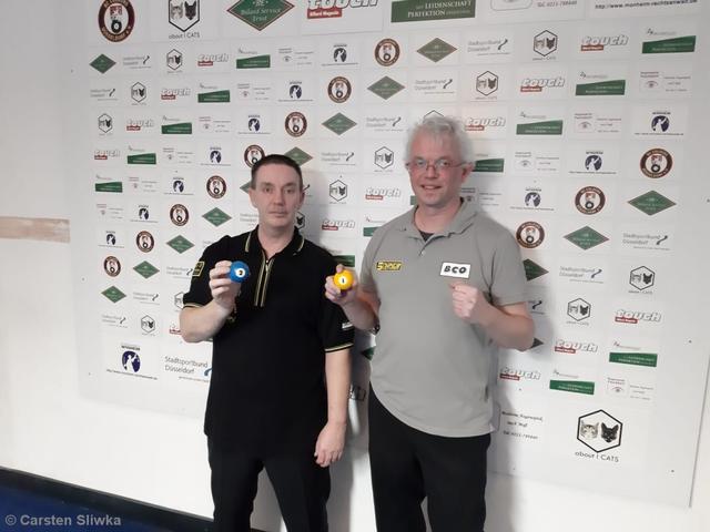 Die Finalisten: Ralf Maaßen und Markus Weiß