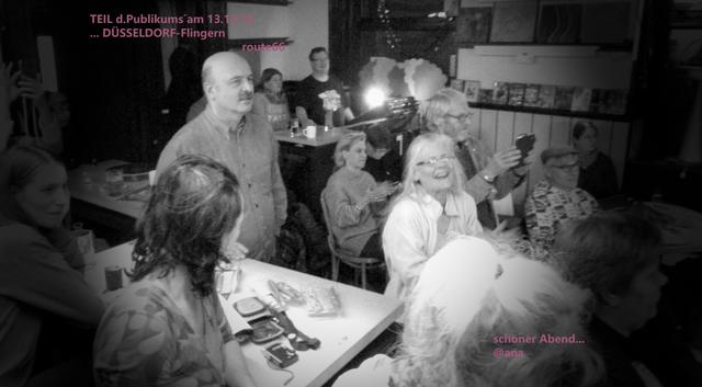 Mittig im Bild ist SIGRID, die Wirtin, zu sehen: TSCHÜÜÜÜSSSS