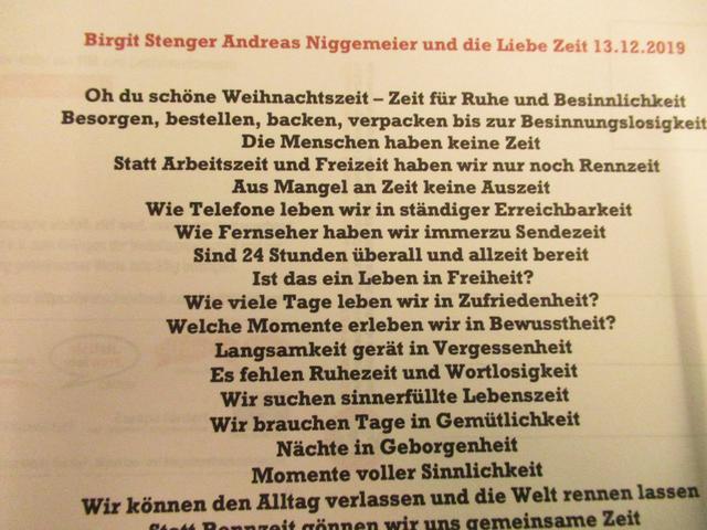 ...wunderbare Z E I T  :-)