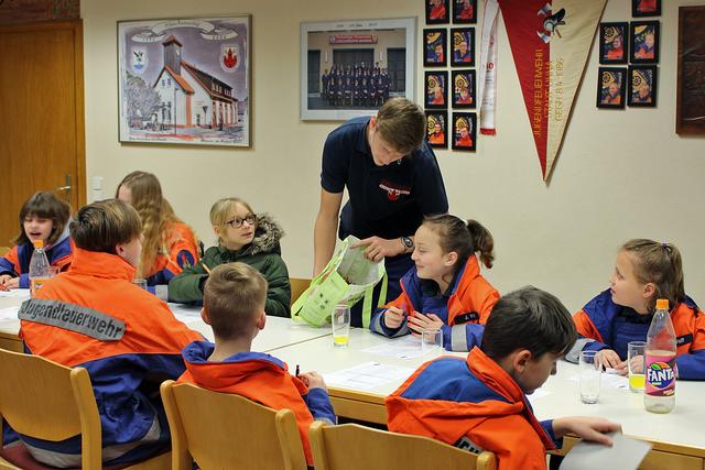 Foto © Jürgen Thoms -  Aus der Serie: Mitgliederversammlung der Jugendfeuerwehr  der Kreisstadt  Unna - Gruppe West -  2020