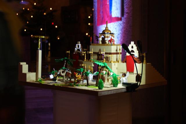 Ein Höhepunkt der Ausstellung war der Abend "Lego by night". | Foto: Dieter Rohrbeck