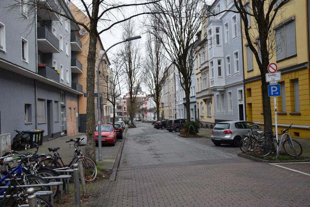 Das Klinikviertel gleicht einer Geisterstadt.