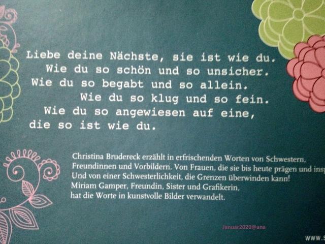 ...BUCH für FRAUEN, Freundinnen, Schwestern,Mütter und und und