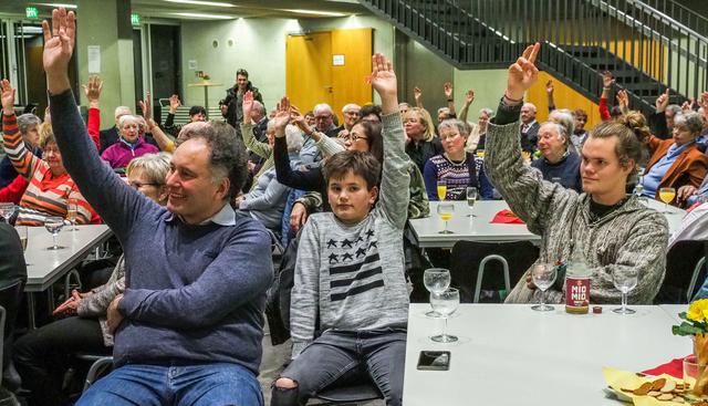 Beim ökumenischen Neujahrsempfang im Forum des Mariengymnasiums.
Foto: Debus-Gohl 
