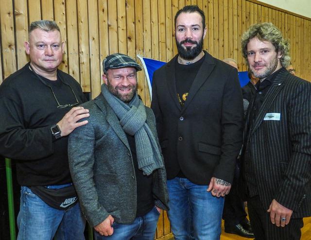 Ein starkes Team: Markus Termath, Sebastian Tlatlik, Patrick Korte und Christian Streckert.
