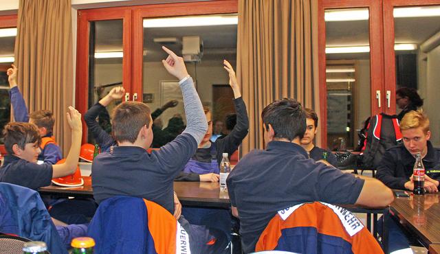 Foto © Jürgen Thoms -  Aus der Serie: Jahresdienstbesprechung der Jugendfeuerwehr Unna-Ost   