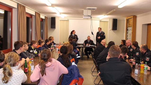 Foto © Jürgen Thoms -  Aus der Serie: Jahresdienstbesprechung der Jugendfeuerwehr Unna-Ost 