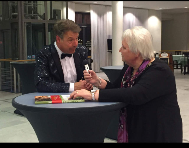 Ilse Marie Wallis mit Patrick Lindner. Foto: privat