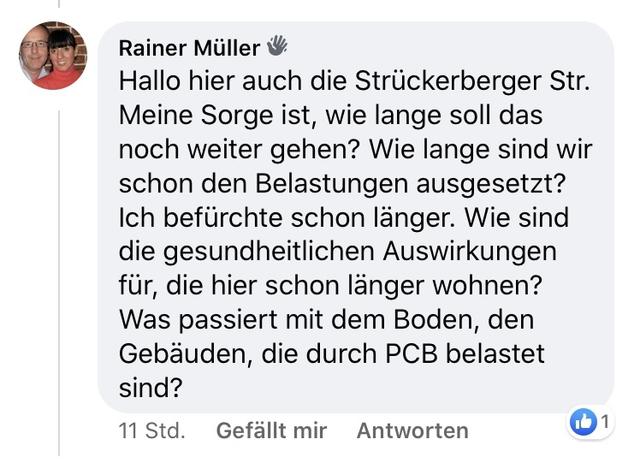 Facebooknutzer Rainer Müller hat viele offene Fragen.