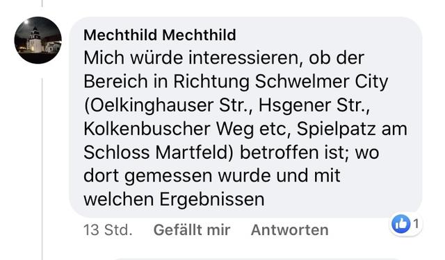 Welche Bereiche noch betroffen sind, beschäftigt Userin Mechthild Mechthild.