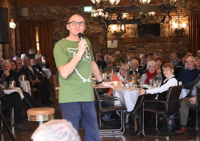 Ludger Kazmierczak in Aktion.
