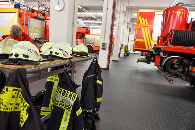 Die Ausrüstung ist immer in der Nähe der Fahrzeuge.    Foto: PR-Foto Köhring/AK