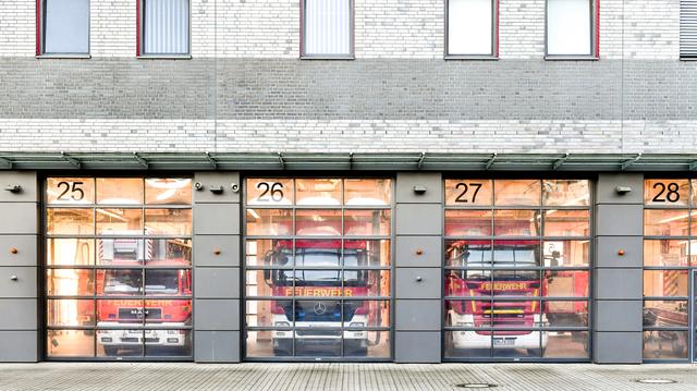 Alle Einsatzfahrzeuge sind innerhalb kürzester Zeit am jeweiligen Einsatzort.     Foto: PR-Foto Köhring/AK