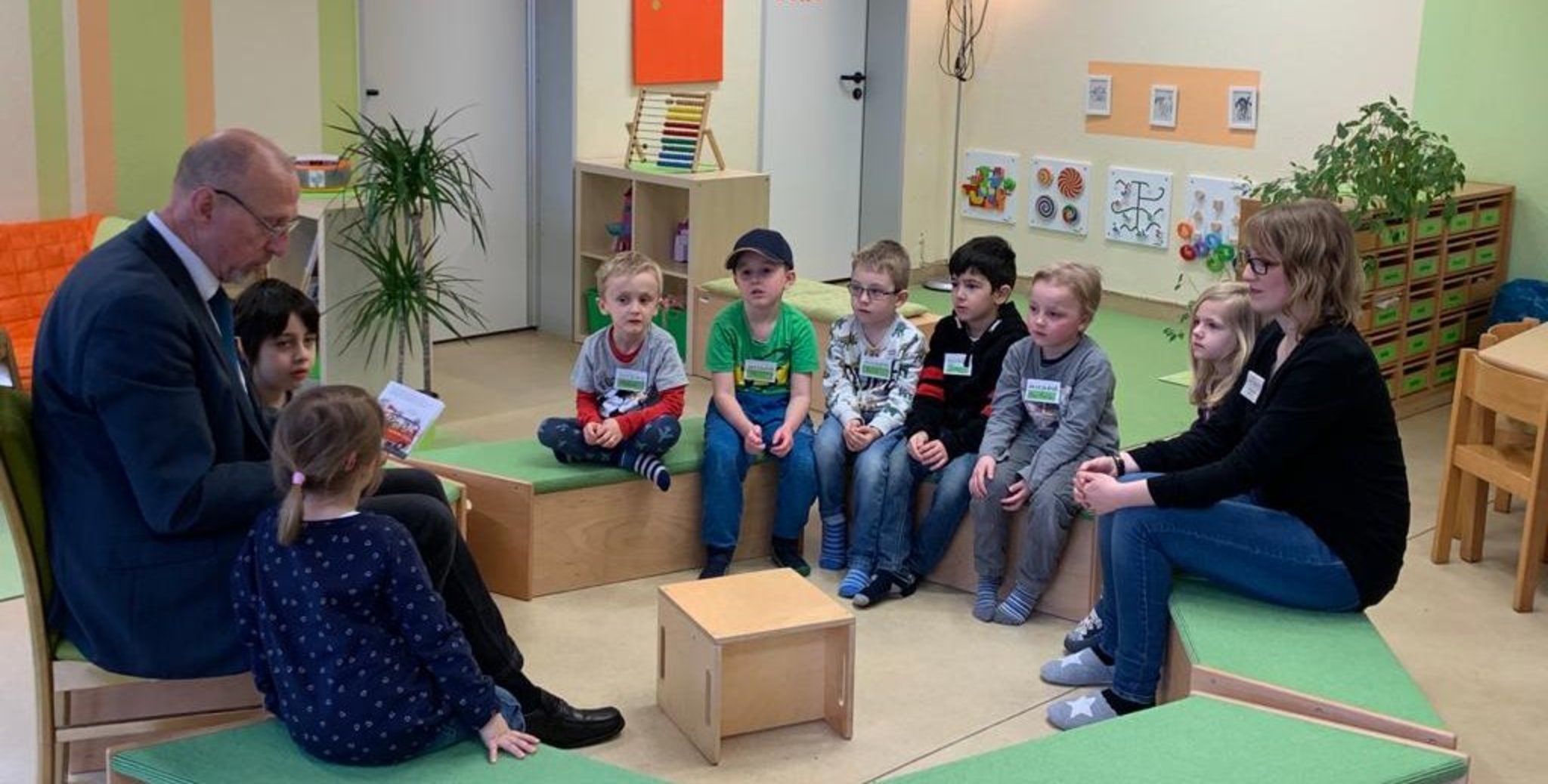 Bergkamen: Roland Schäfer im Familienzentrum Mikado: Ein Vormittag mit