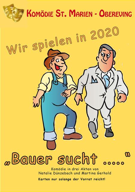 Das Plakat fürs neue Stück.