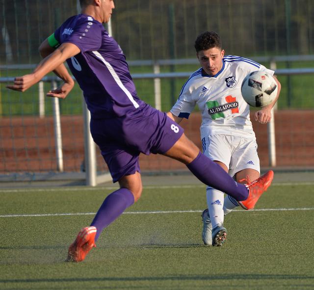 Mit dem Schlusspfiff konnten die Mintarder noch egalisieren.
Foto: Bangert