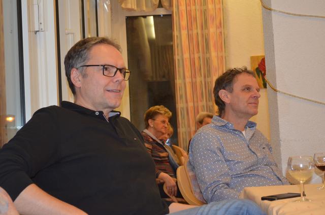 Vorsitzende zweier innovativer und erfolgreicher Sportvereine: Ingo Schwarz, Vorsitzender des TuS Holsterhausen, und Peter Wehr, langjähriger Vorsitzender der TVG Holsterhausen.